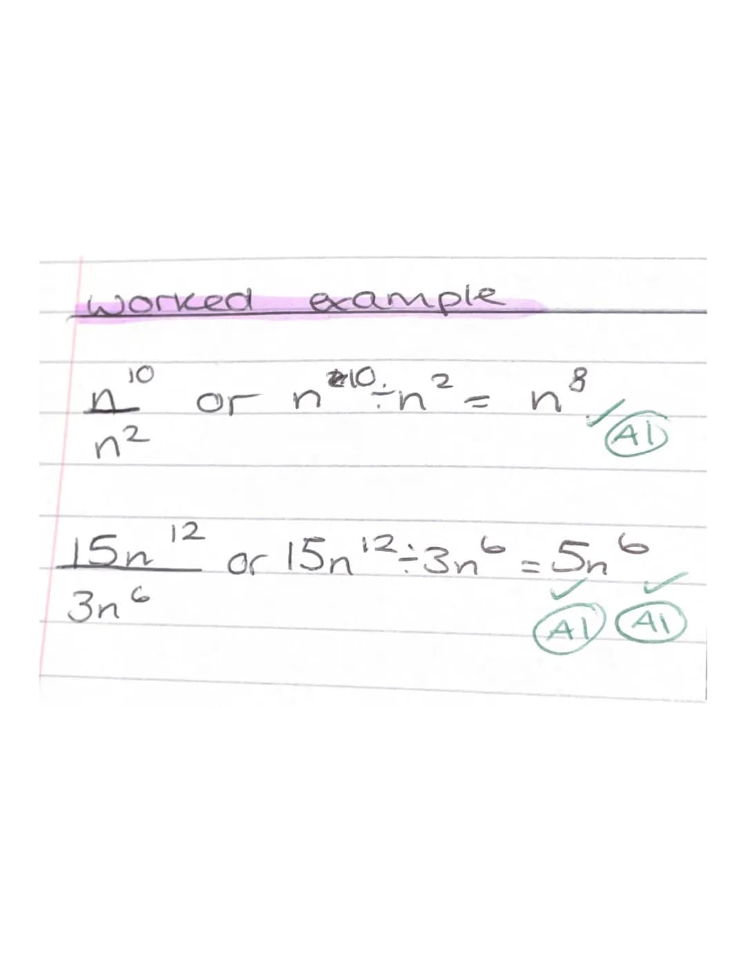 VIR
ya
spås
(₁) b
ху
b
=
=
y
y
Index Laws
a+b
a-b
(add powers)
(subtract powers)
=
= yaxb (multiply powers) worked example
m 4 x m
2
3r³
8
=