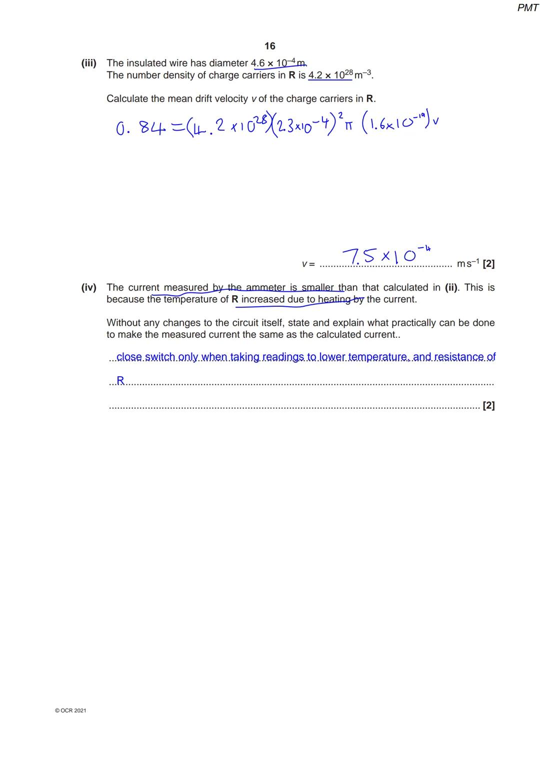 8334 36 45
OCR
Oxford Cambridge and RSA
Thursday 14 October 2021 - Morning
A Level Physics A
H556/02 Exploring physics
Time allowed: 2 hours