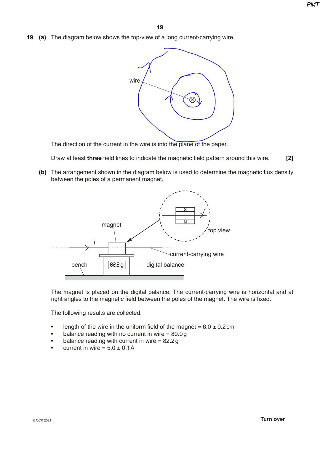 8334 36 45
OCR
Oxford Cambridge and RSA
Thursday 14 October 2021 - Morning
A Level Physics A
H556/02 Exploring physics
Time allowed: 2 hours