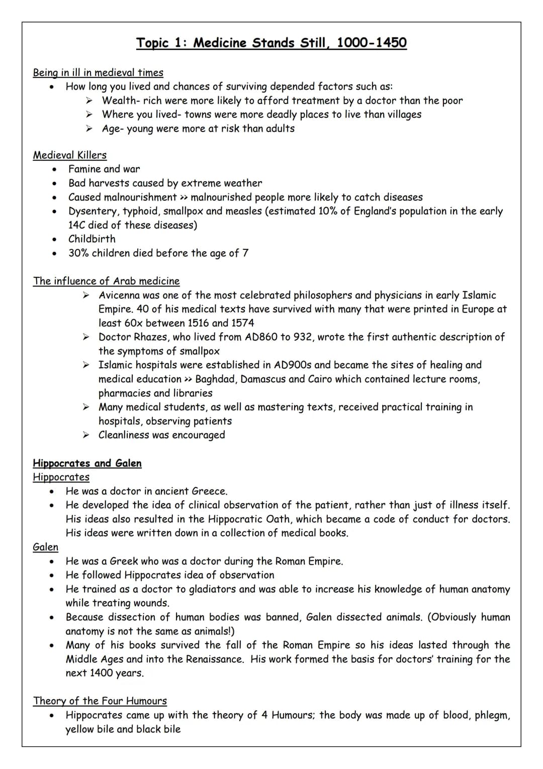 GCSE History
Britain: Health and the People,
c1000-present day
Paper 2, Section A
1 hr 45 minutes for Paper 2
Spend 50 minutes on Section A
