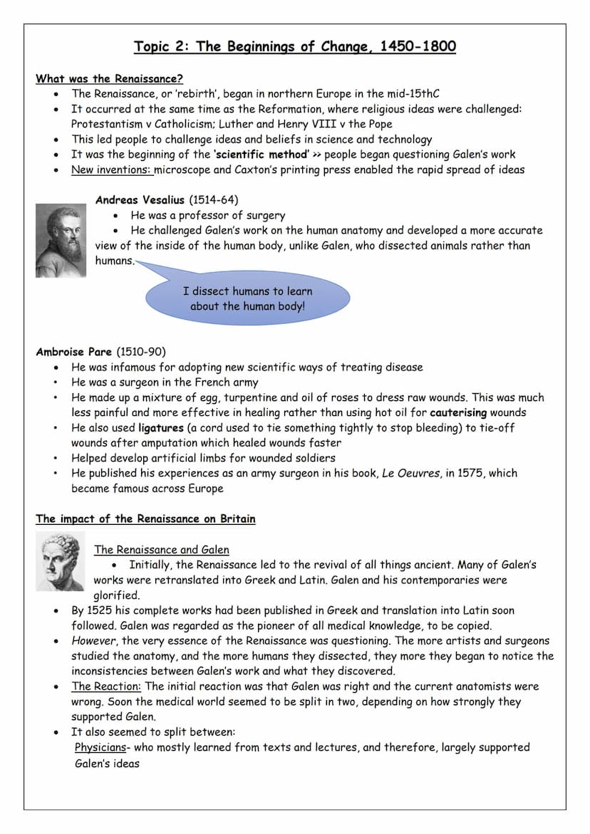 GCSE History
Britain: Health and the People,
c1000-present day
Paper 2, Section A
1 hr 45 minutes for Paper 2
Spend 50 minutes on Section A
