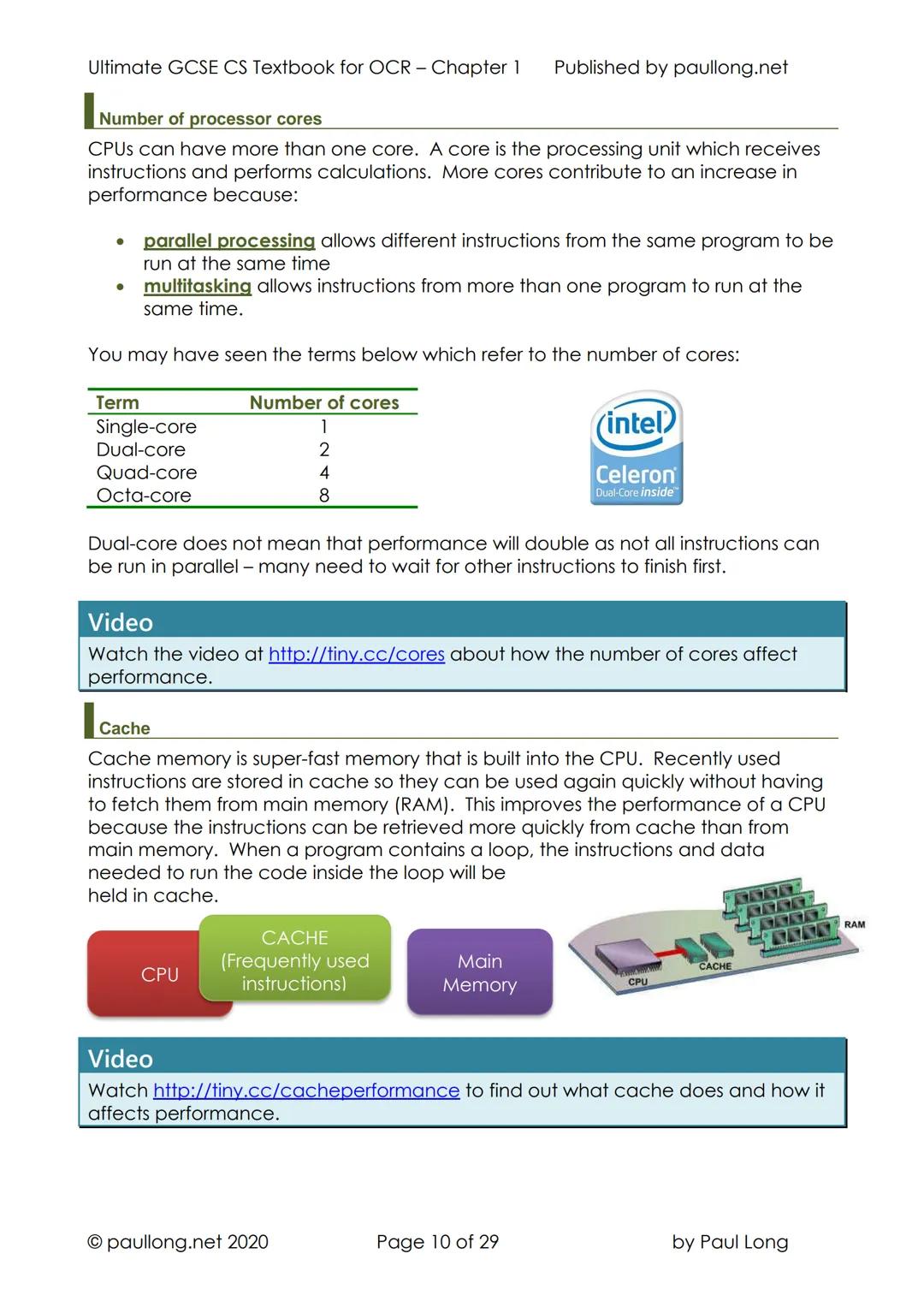 --- OCR Start ---
Ultimate GCSE CS Textbook for OCR - Chapter 1 Published by paullong.net
1 - Computer Hardware
Contents
Contents.
1
Hardwar
