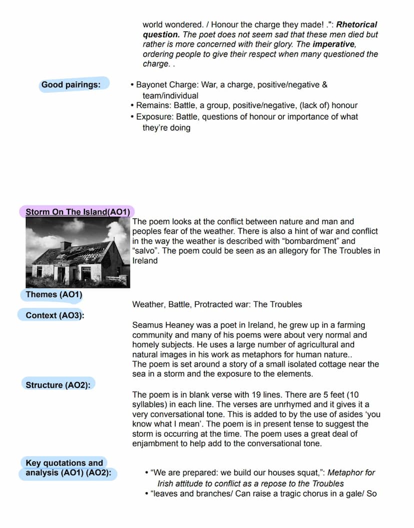 
<h2 id="assessmentobjectives">Assessment Objectives</h2>
<p>AO1: Read, understand and respond to texts. Students should be able to:</p>
<ul