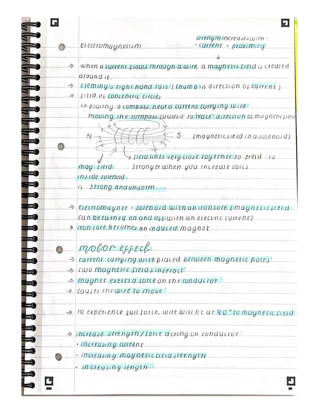 AQA Physics GCSE: Electromagnetism and Space 