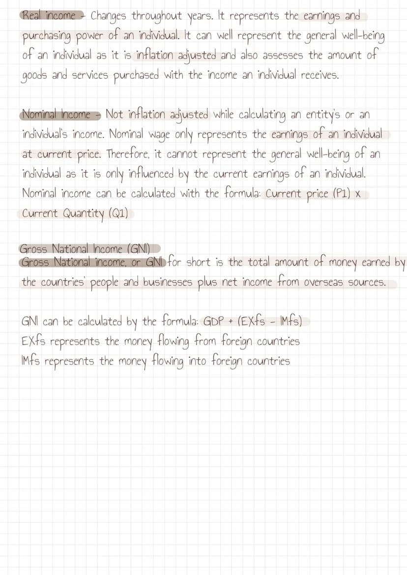 THEME 2: ECONOMIC GROWTH Economic Growth
GDP (Gross Domestic Product)
GDP (abbreviation for Gross Domestic Product) is the total monetary or