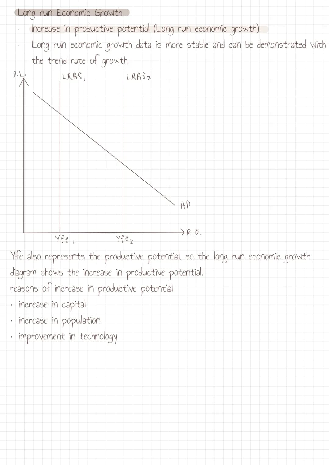 THEME 2: ECONOMIC GROWTH Economic Growth
GDP (Gross Domestic Product)
GDP (abbreviation for Gross Domestic Product) is the total monetary or