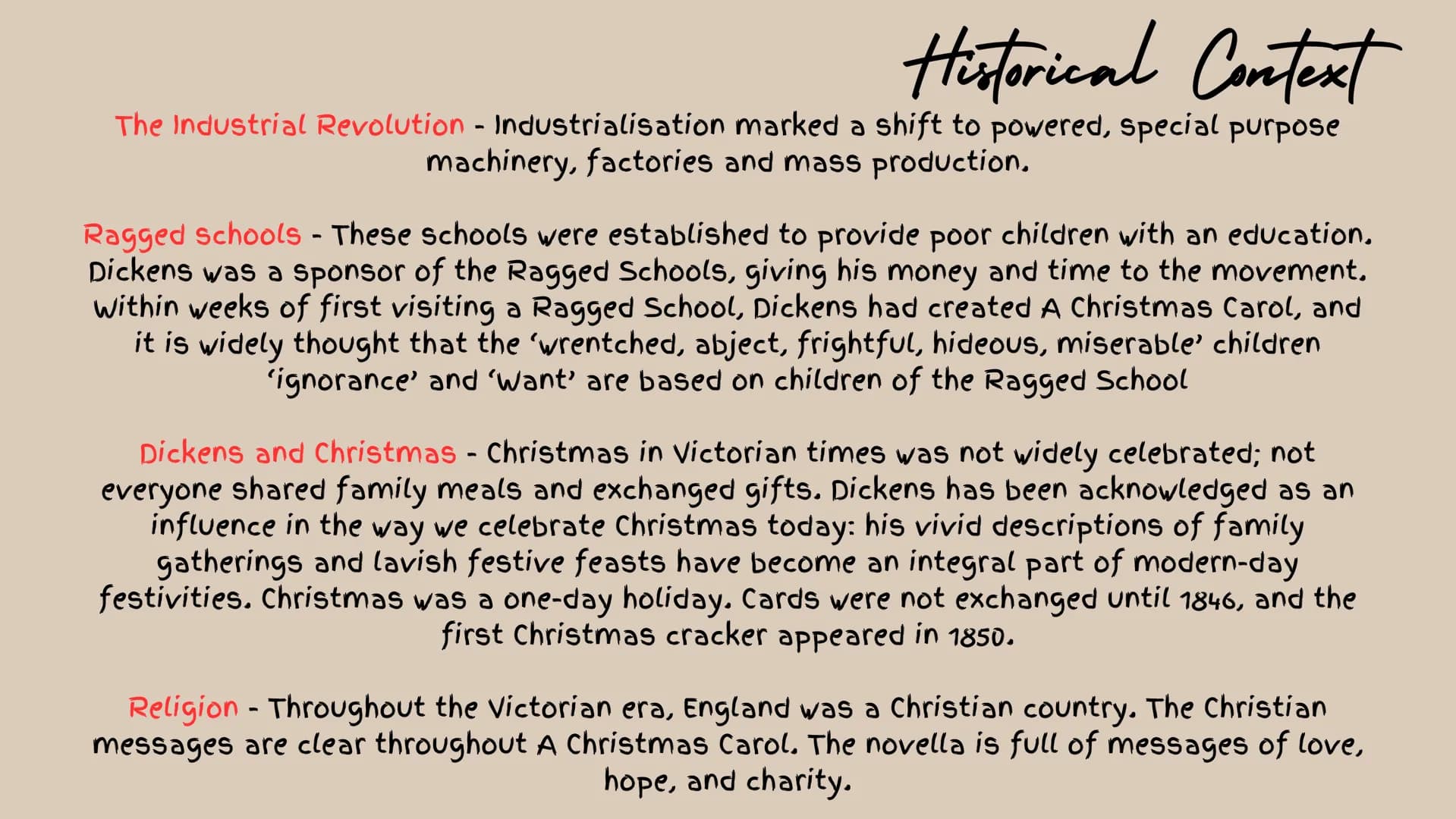 Charles Dickens'
A Christmas Carol Context Literary Tradition
Dickens wrote A Christmas Carol in 1843. His reasons for writing the novella a