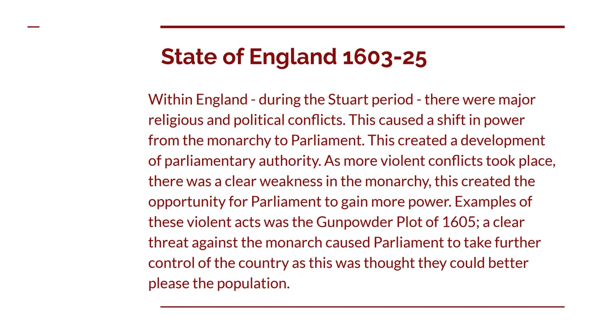 The English Revolution
An introduction to the History A-level Tudor and Stuarts Family Tree
Arthur
Mary I
Henry VIII
Elizabeth I
James
Hepbu