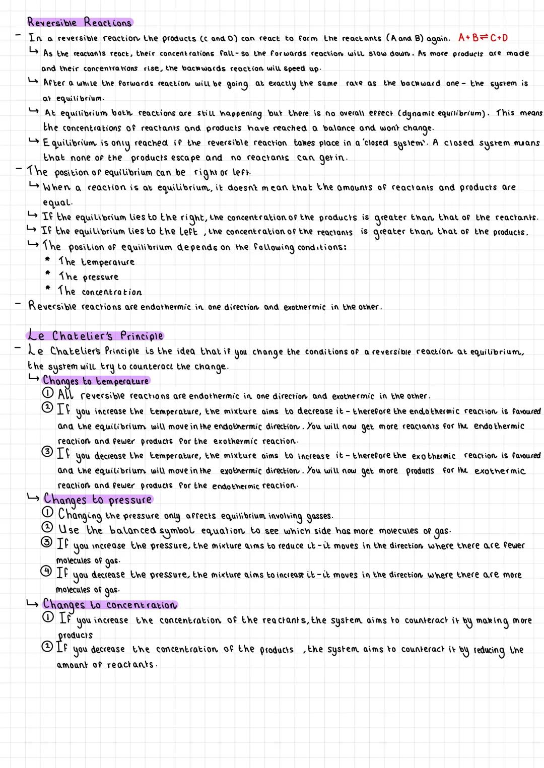 The rate and extent of chemical change
Rates of reaction
The rate of a reaction tells us how fast the reactants are used up, or how fast the