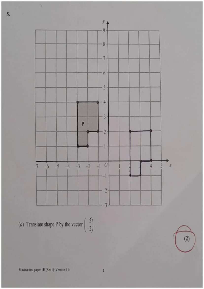 1. Work out 5.4 × 0.24
5.4 x 10=54
0.24x100=24
54x24=1296
100x10=1000
1296-1000 = 1.296
1.296
(Total 3 marks)
2. The height, H cm, of a tabl