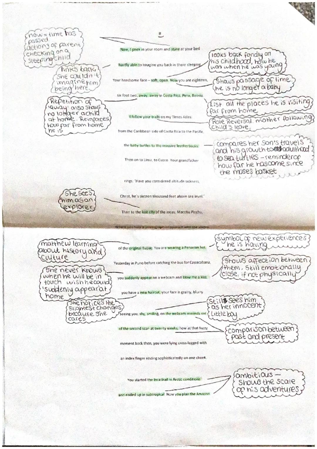 I' Shows it is a
(personal experiences
Intense
(emotions, can't
(wait for his arrivals
"Keen for baby
(to be there,
impatient to
meet him
Re