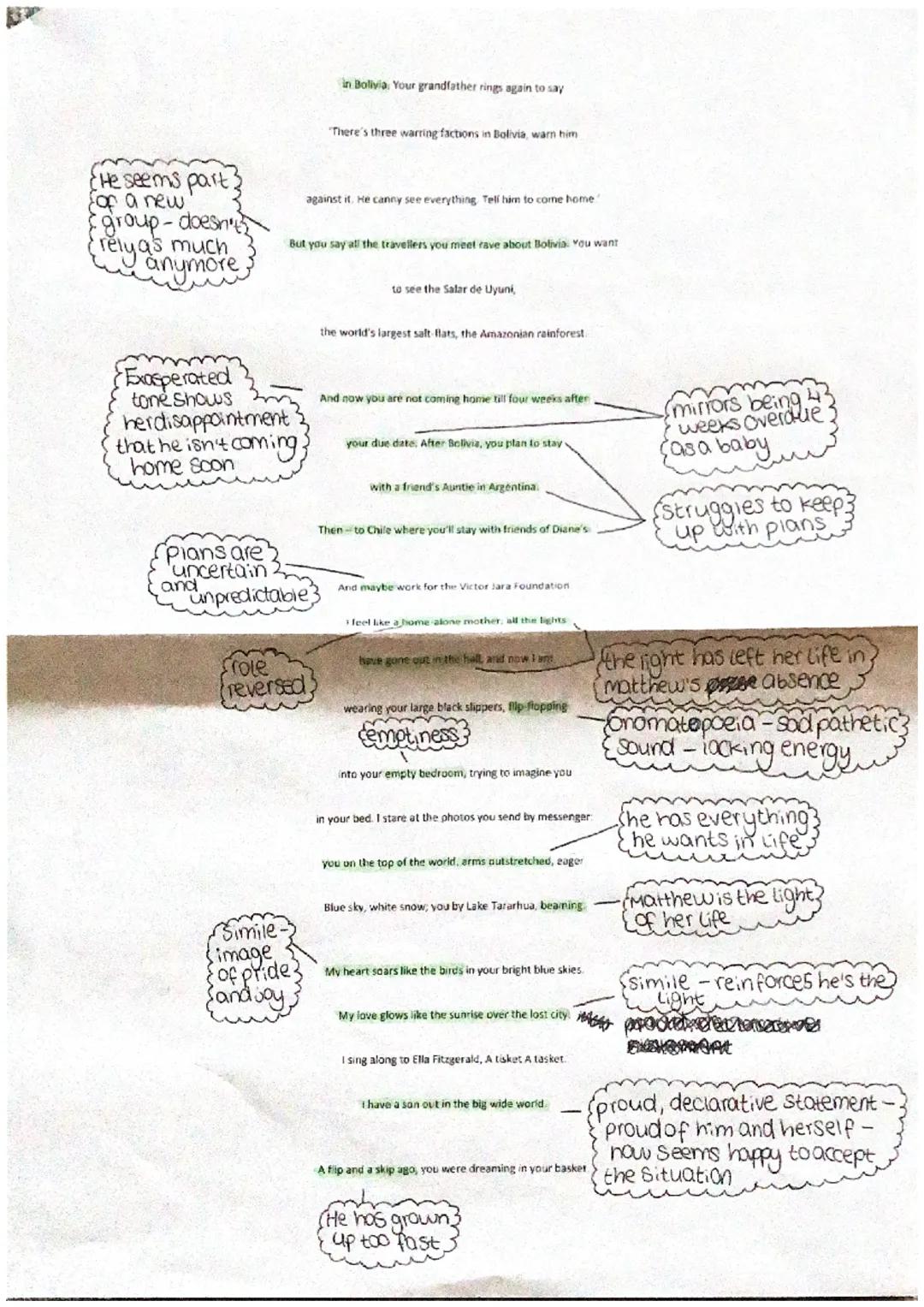I' Shows it is a
(personal experiences
Intense
(emotions, can't
(wait for his arrivals
"Keen for baby
(to be there,
impatient to
meet him
Re