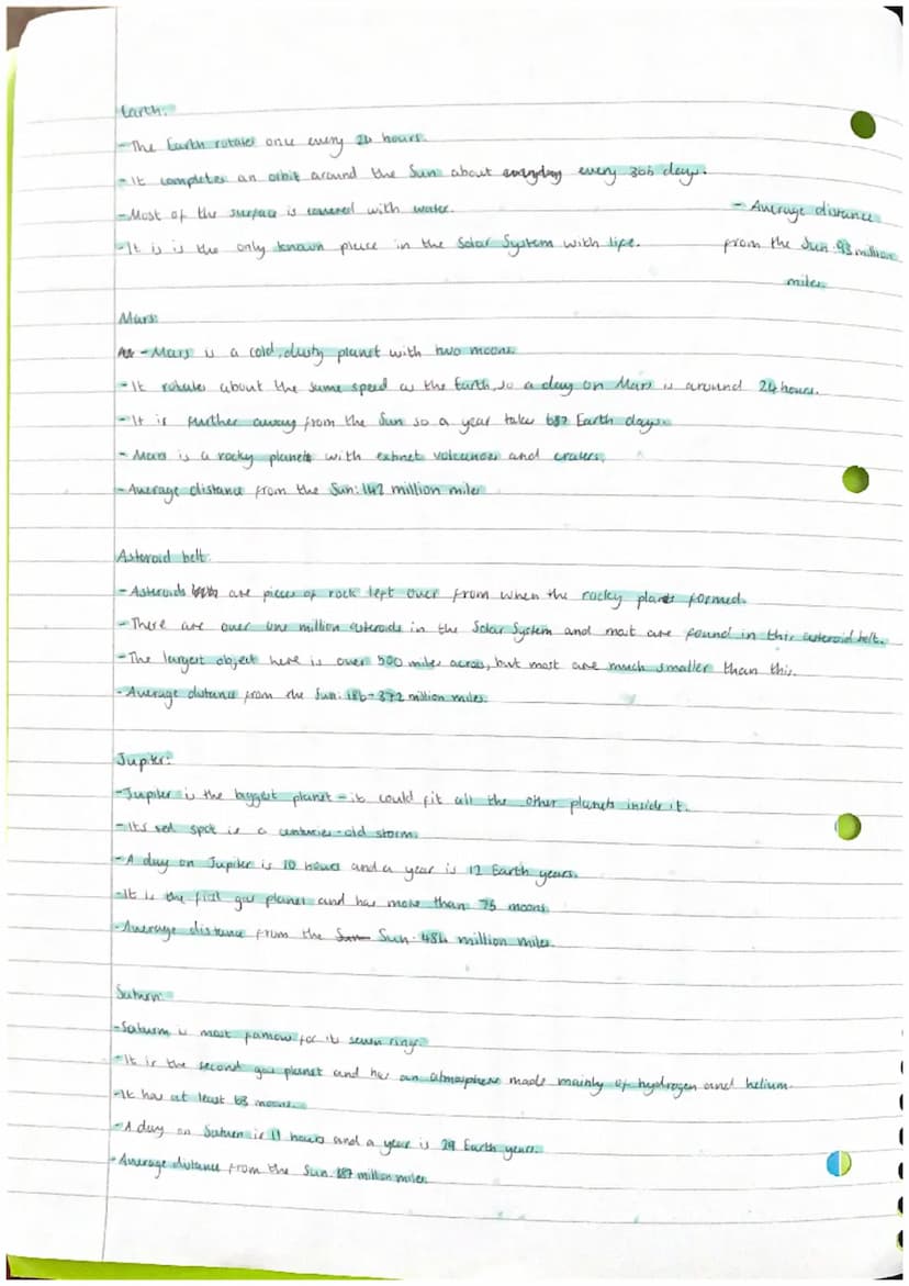 of lot
Physics Revision:
key points.
<> The solar system is made up of the Sun (our nearest star) and the
objects that ochic around it, incl