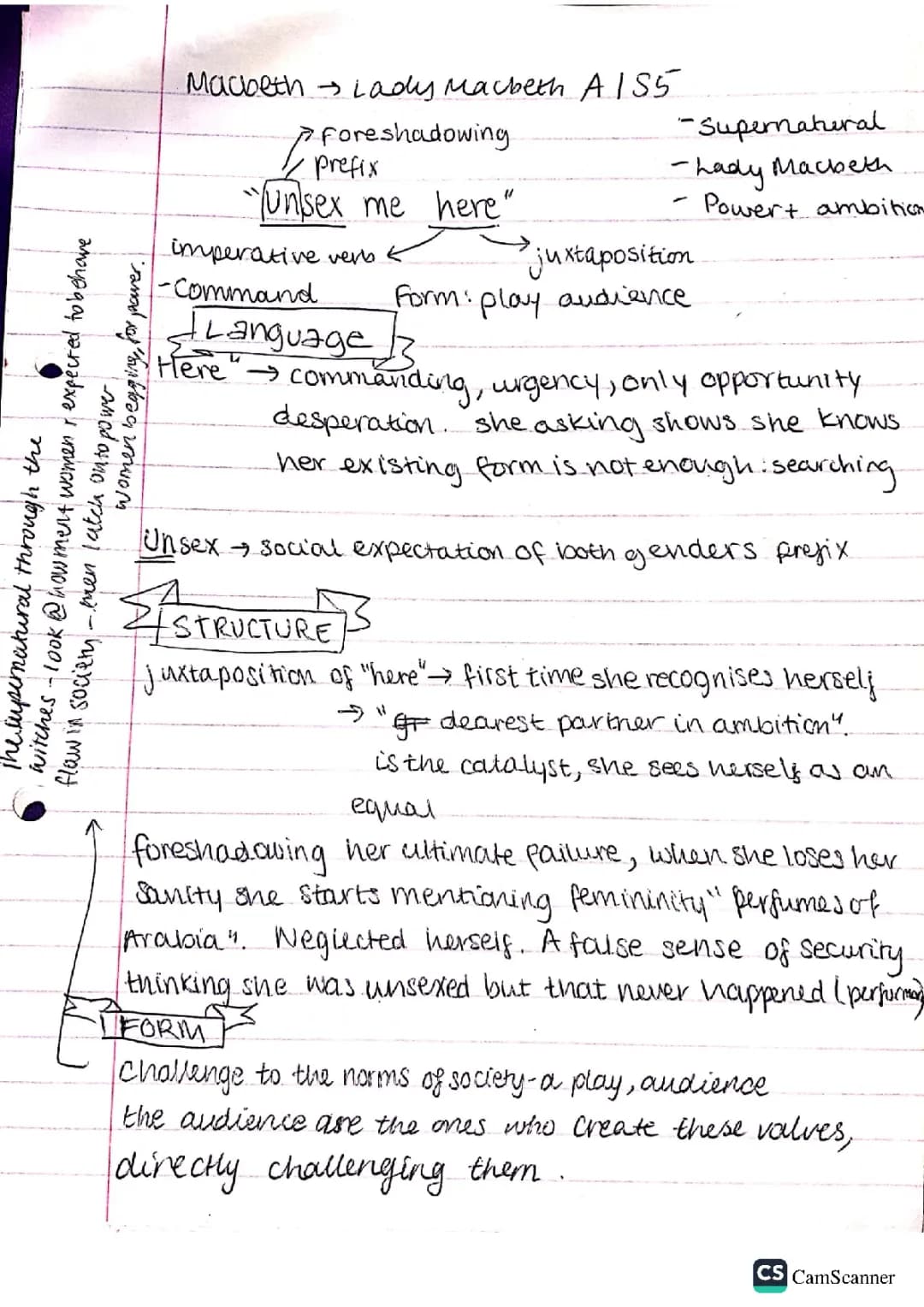 GCSE Macbeth Grade 9 analysis and example essays