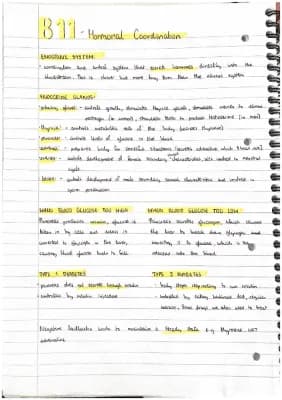 Know AQA gcse triple higher B11 condensed notes  thumbnail