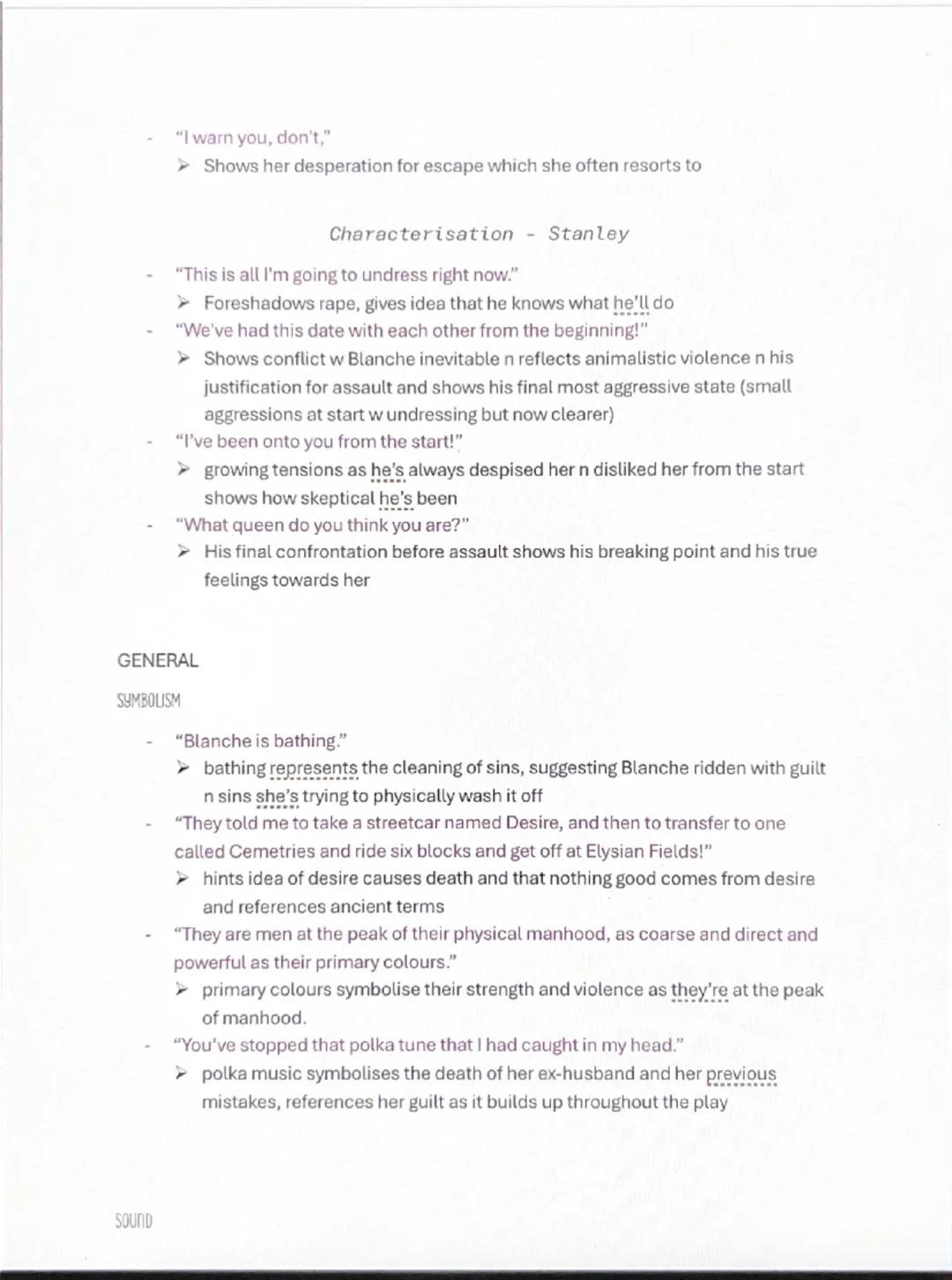 --- OCR Start ---
CRITICAL QUOTES
KEY SCENE 3
Costume
"They are men at the peak of their physical manhood, as coarse and direct and
powerful