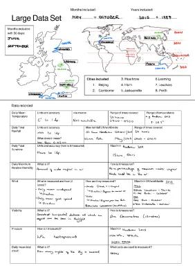 Know Edexel Maths Large Data Set thumbnail