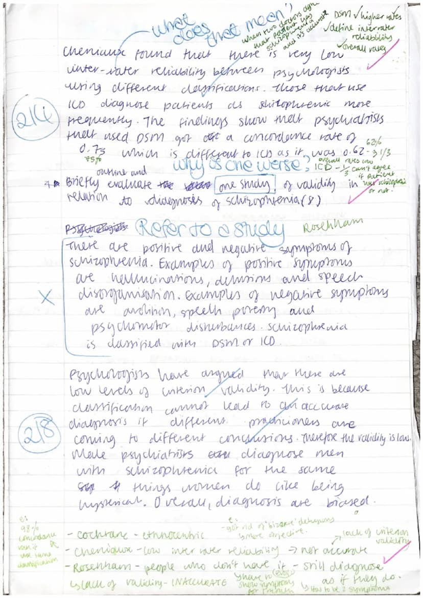 c/W
exam questions
▸ Outline two ways symptoms of schizophrenia.
Refer to Veronica's symptoms as part of your
answer (4)
→ irrational and fa