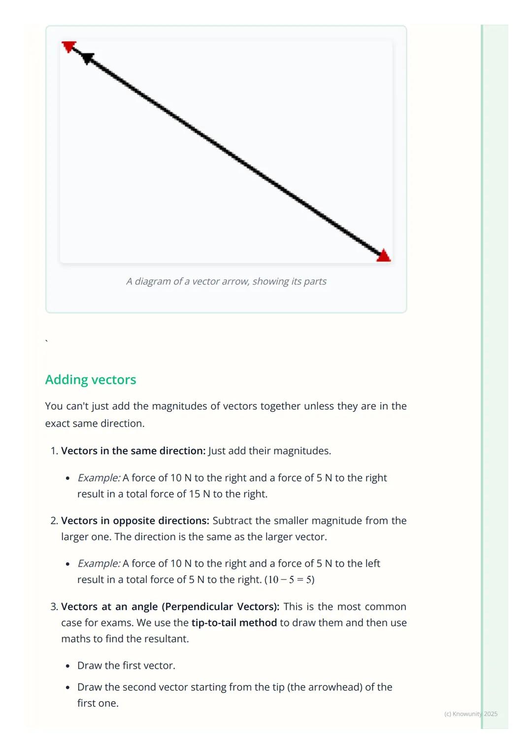 # Scalars and Vectors

## Introduction to physical quantities

In physics, when we measure something, we are measuring a physical
quantity. 
