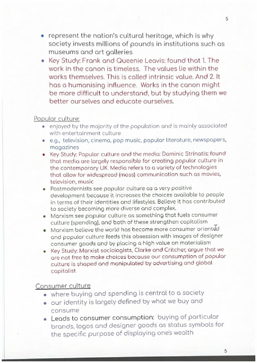 Socialisation, Culture
and Identity H580/1-
Identity and Family Component 1: Section A: Socialisation, Culture and Identity
Key Concepts:
Cu