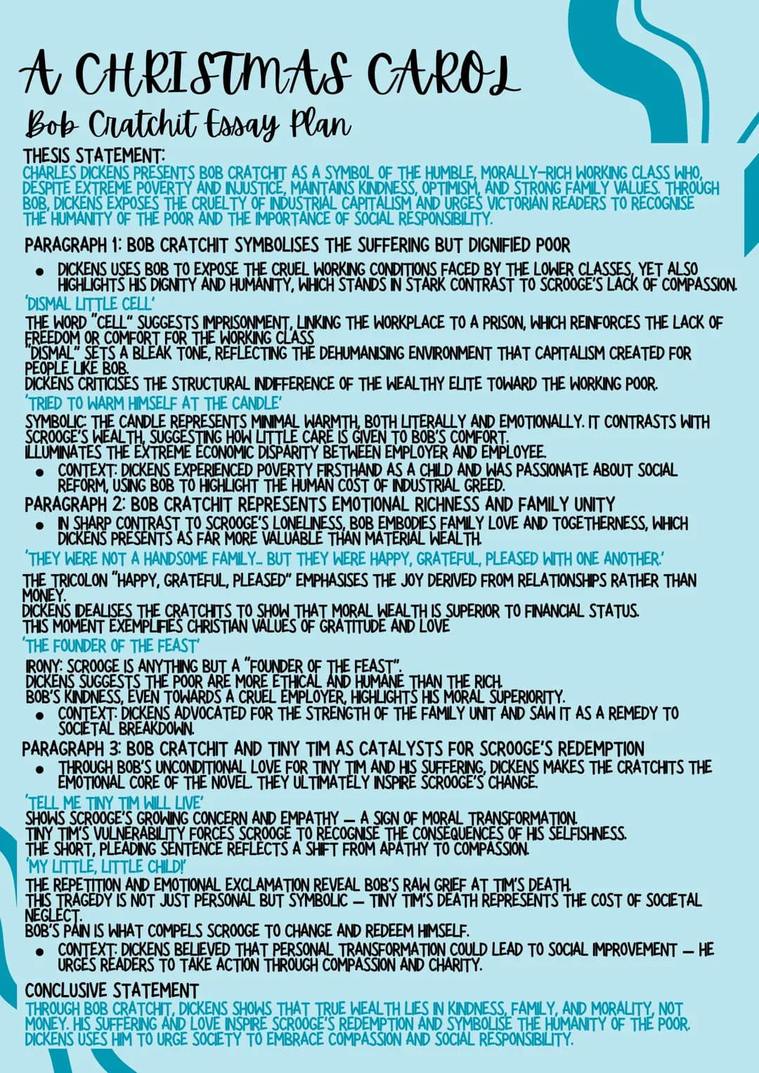--- OCR Start ---
A CHRISTMAS CAROL
Timeline
STAVE 1
SCROOGE IS INTRODUCED AS COLD AND MISERLY
SOLITARY AS AN OYSTER'
SCROOGE REFUSES CHARIT