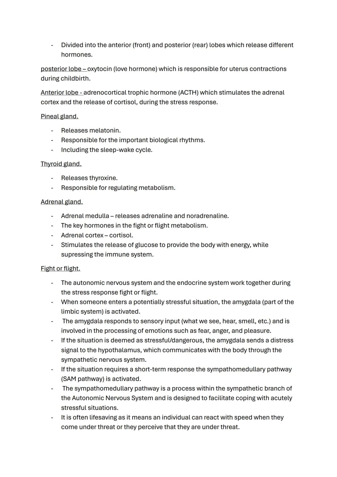 Biopsychology topic notes
The nervous system.
-
A specialised network of cells in the human body.
It is our primary internal communication s