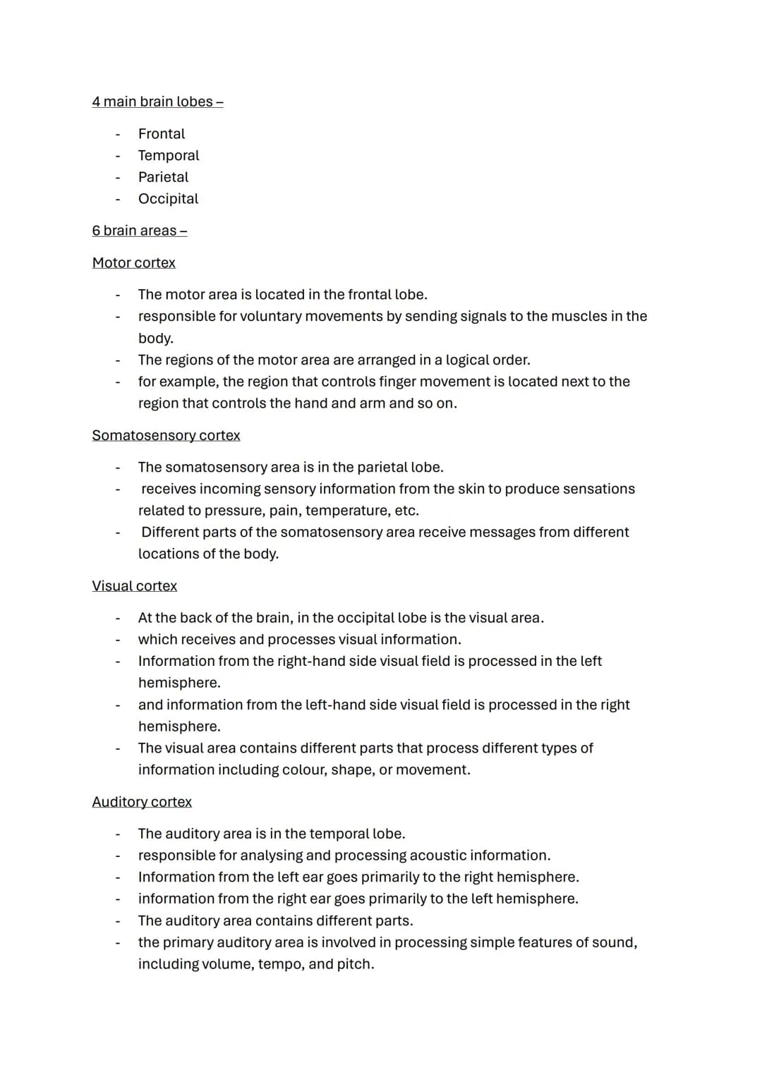 Biopsychology topic notes
The nervous system.
-
A specialised network of cells in the human body.
It is our primary internal communication s