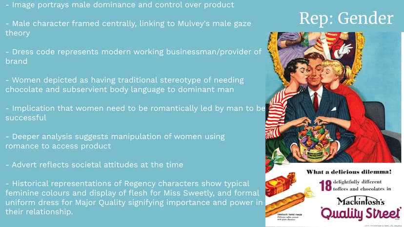 
<p>This is a comprehensive guide on the GCSE Media Studies set text of Quality Street, which will only appear in Component 1, Section A of 