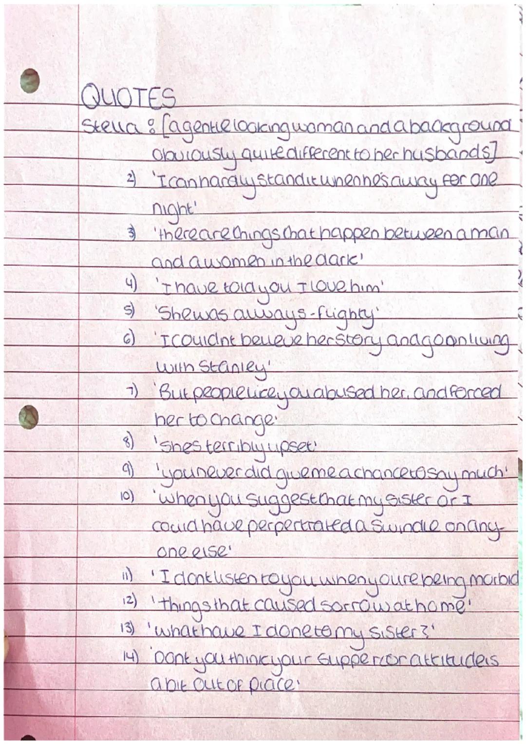 # FANTASY +DELUSION

*   Bianches vourney through cemeteries on the streetcarto
    Fuysianfields represents + fereshadows mental descent
  