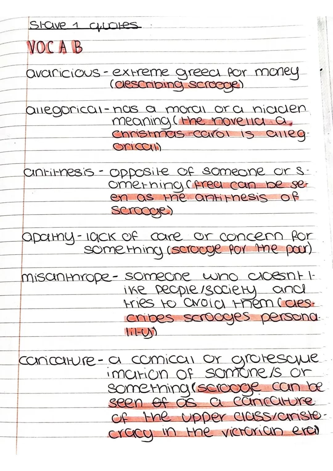 Stave 1 A Christmas Carol Summary and Quotes Analysis for Kids