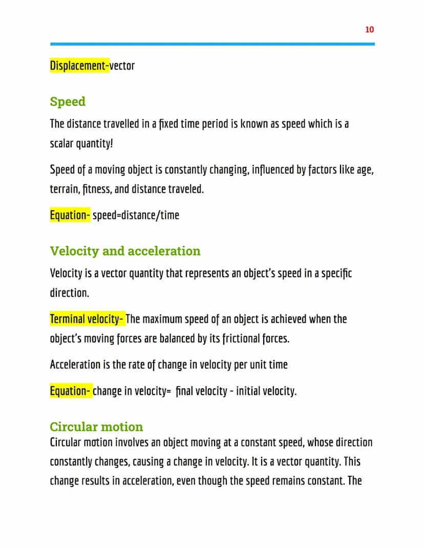 # Class Notes
Physics Topic 5 - AQA combined science

What are vector and scalar quantities?

Vector- magnitude and direction
Scalar- magnit