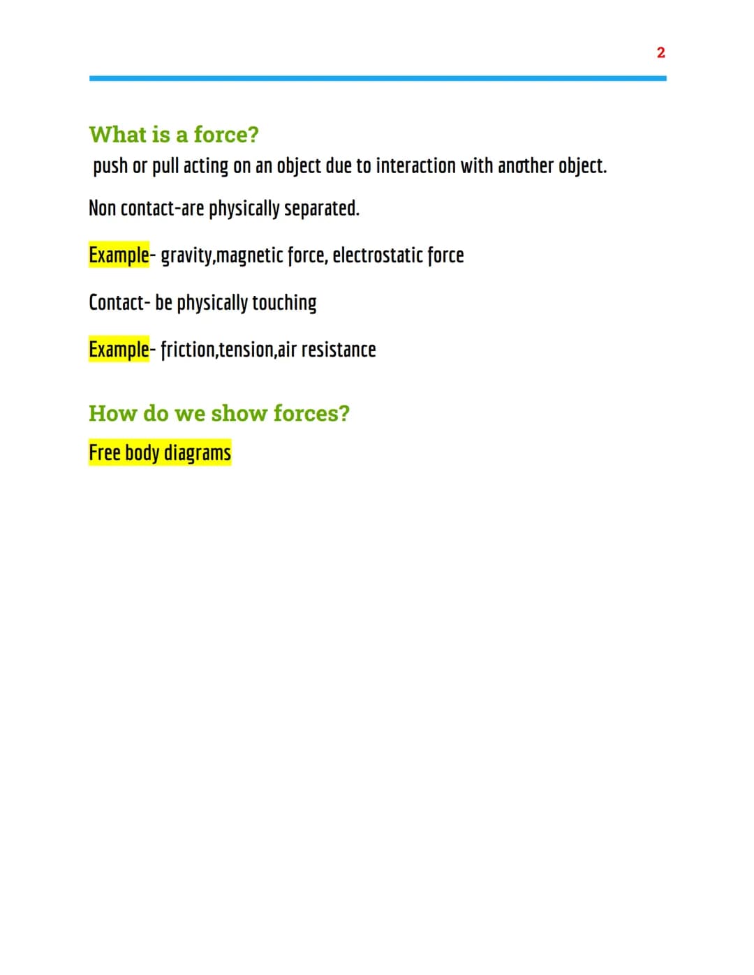 # Class Notes
Physics Topic 5 - AQA combined science

What are vector and scalar quantities?

Vector- magnitude and direction
Scalar- magnit