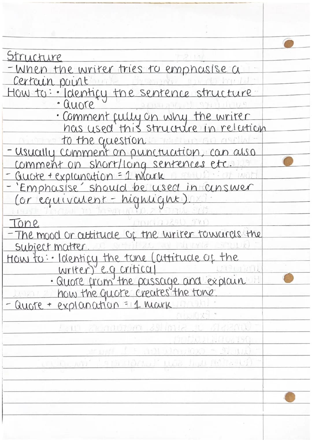 RUAE
Own words
A
-Showing your understanding of the text.
How to Find the section of the passage that
Contains the answer
• Translate into o