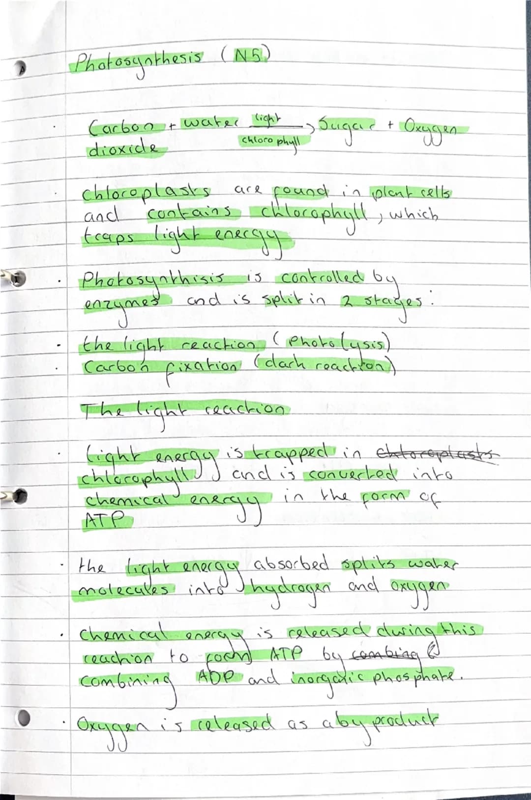 Biology N5
A habitat is the place where an organism
Lives
A population is the number of a type
of organism in an ecosystem
A Community is al