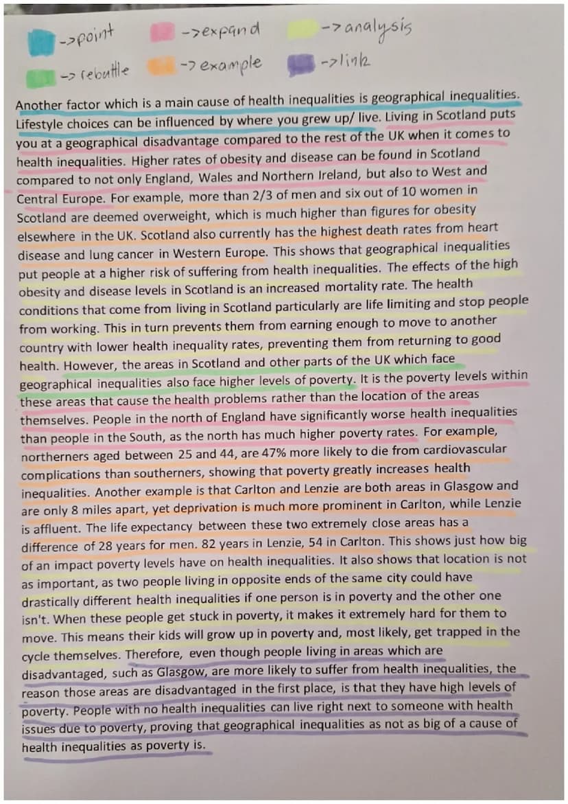 
<p>Health inequalities affect many young people in Scotland and can be life limiting. Many factors contribute to health inequalities, such 