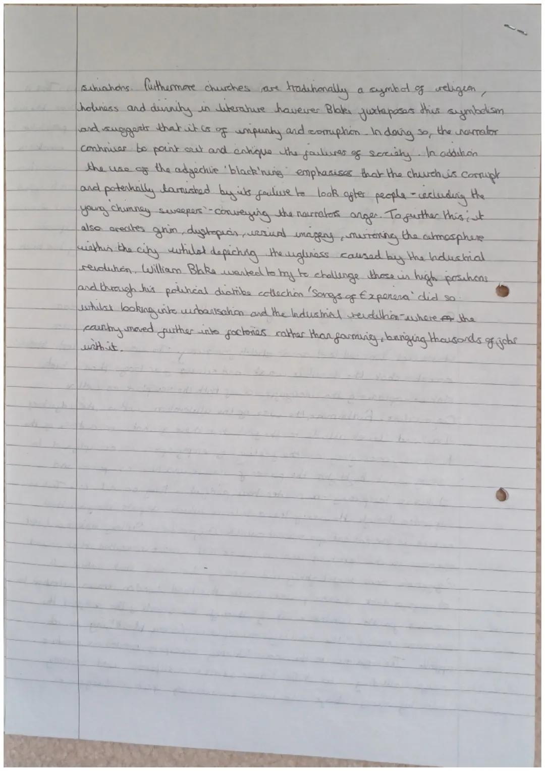 Ozymandias & Londan

Ozymandias, untten by Perry Bysshe Shdly and London, intten by
William Blake both examine the paver that mer think they