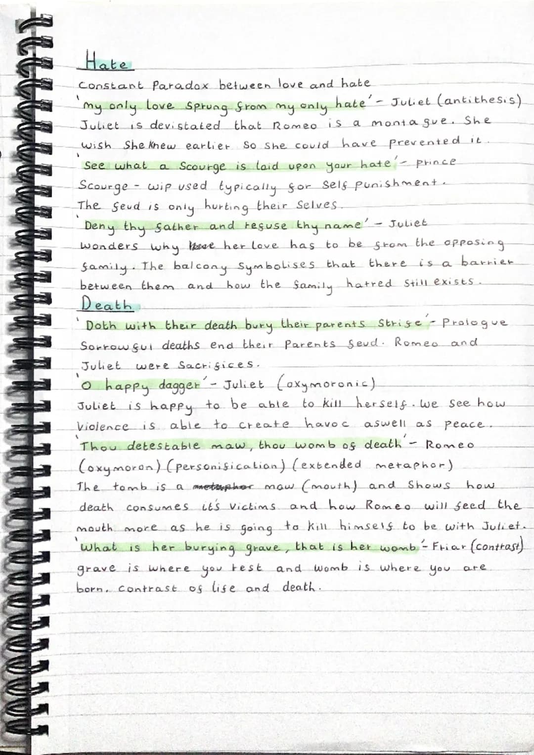 1
3
Romeo And Juliet
Structure
Iambic Pentameter - used throughout the whole play,
Creates Suspense, excitement throughout the play.
Rhyming