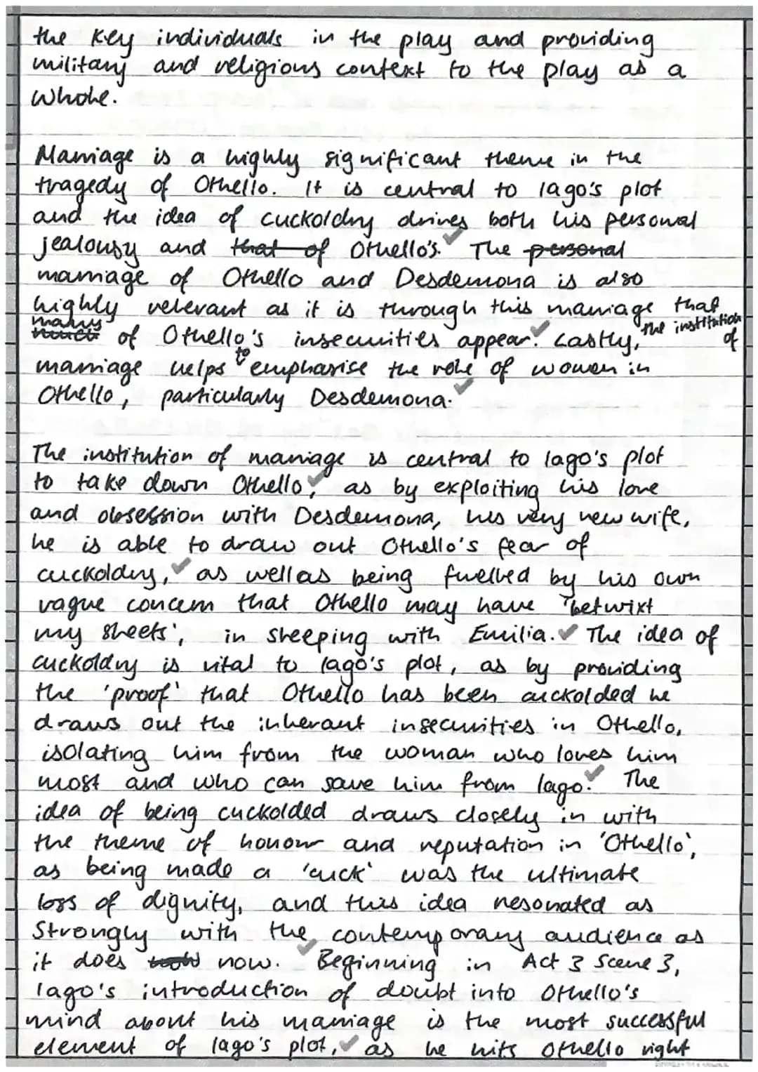 Exploring Marriage in Othello: Love, Rules, and Relationships