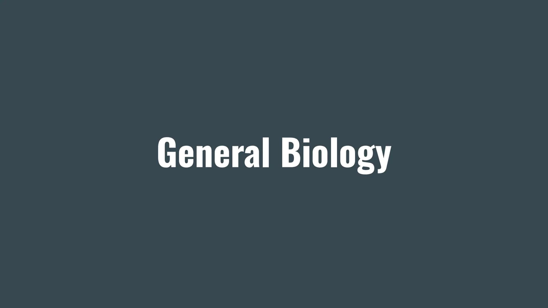 General Biology Smallest to largest
Cell - the basic building blocks of life.
Tissue – a group of similar cells that work together to carry 