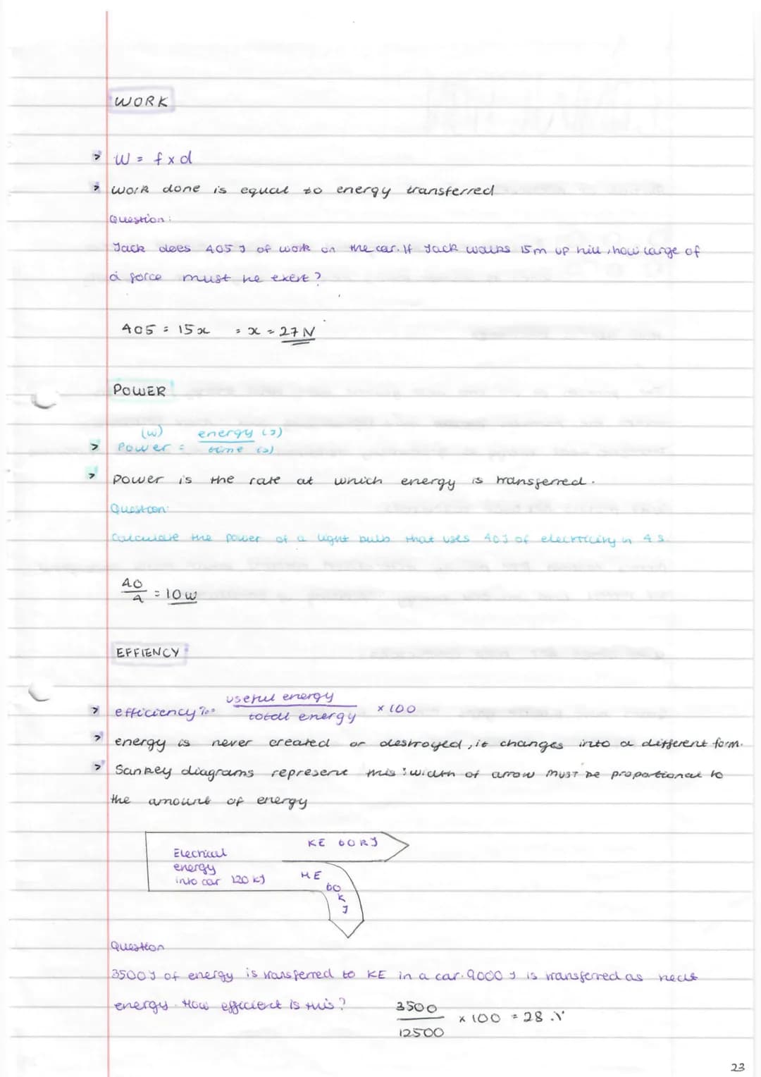 15 TOPIC 3
ENERGY.
7
ENERGY STORES
> Chemical
> kinetic
gravitational
> clastic
EQUATIONS.
kinetic energy = 1/2* mass x speed
(J)
(kg)
(m/s)