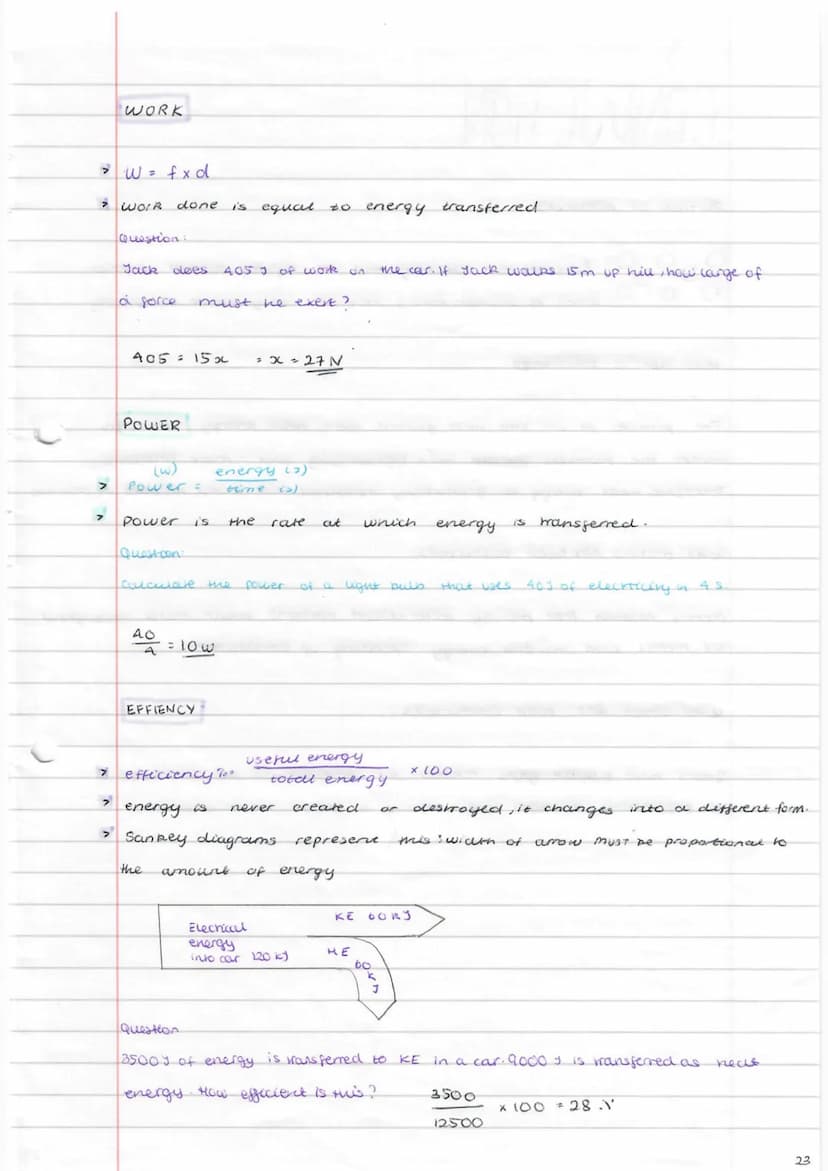 15 TOPIC 3
ENERGY.
7
ENERGY STORES
> Chemical
> kinetic
gravitational
> clastic
EQUATIONS.
kinetic energy = 1/2* mass x speed
(J)
(kg)
(m/s)