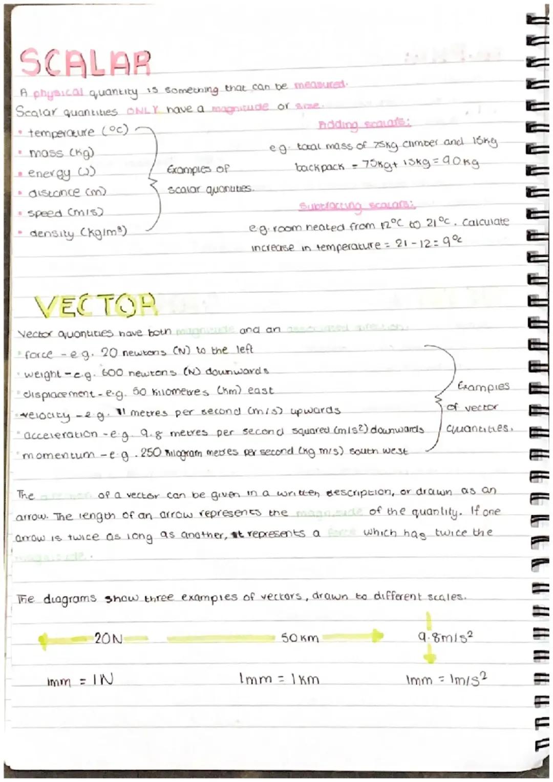 Understanding Scalar and Vector Quantities in Physics