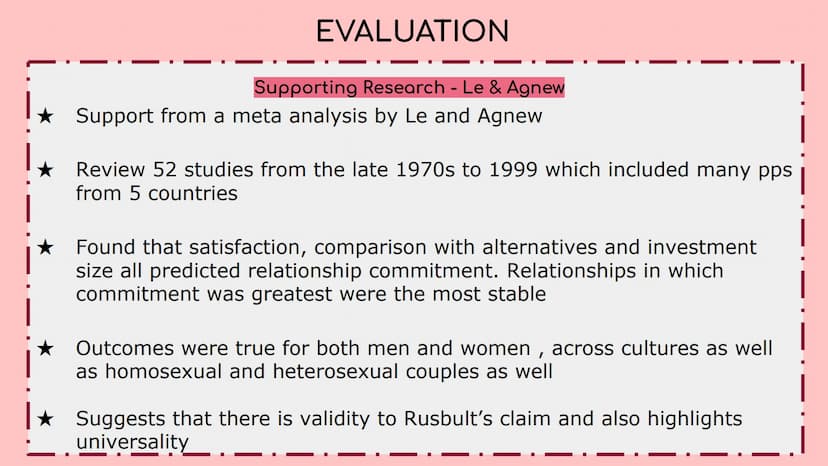 RELATIONSHIPS
~ A level Psychology ve walt cleane
aho
Cenyatdele nem
Investment Model
Cervalo de em
CERLAC Gements
Cerclocke
Centaron
to see