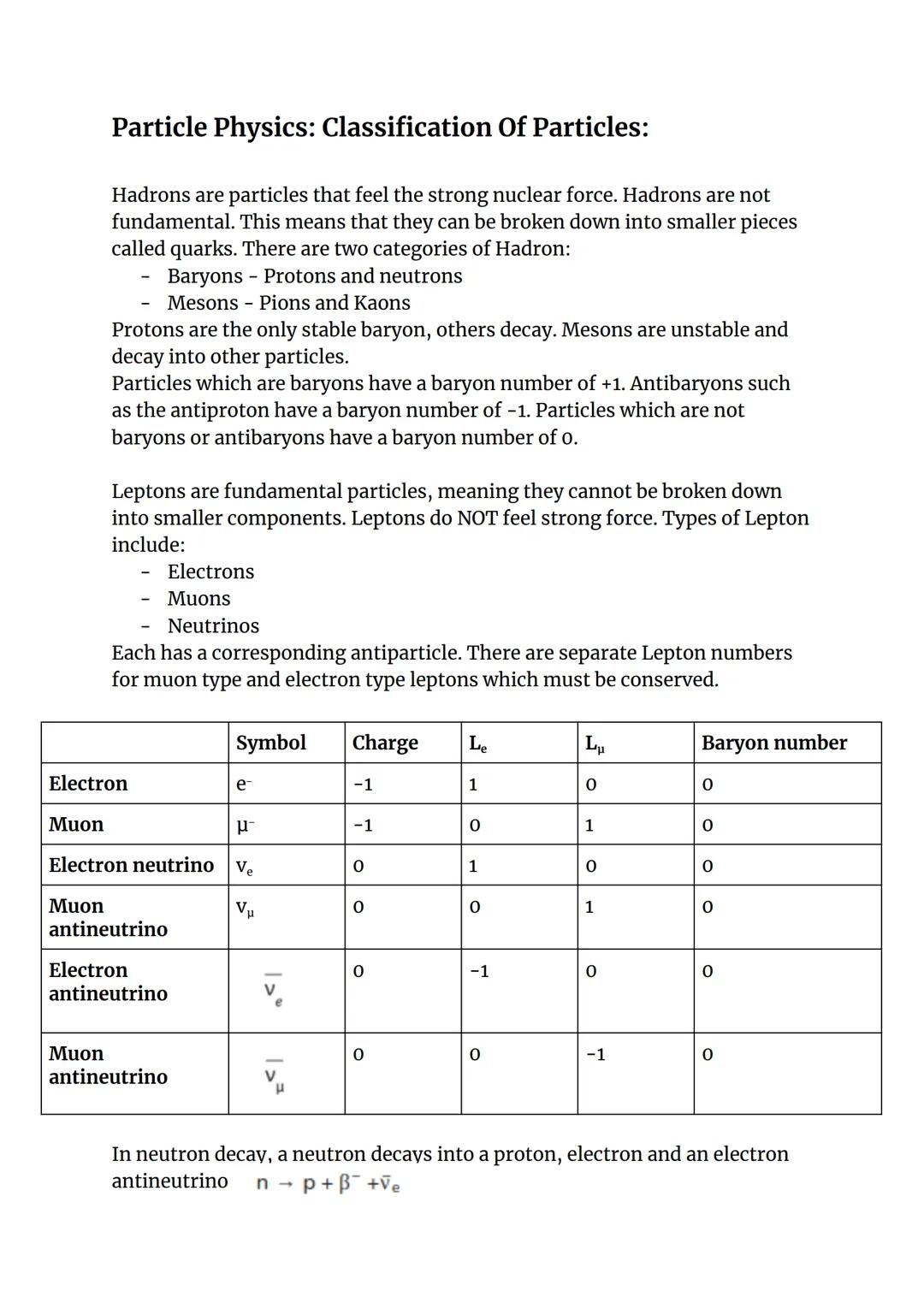 # Particle Physics: Constituents Of The Atom:

An atom consists of three types of subatomic particles:
- Protons
- Neutrons
- Electrons

ELE