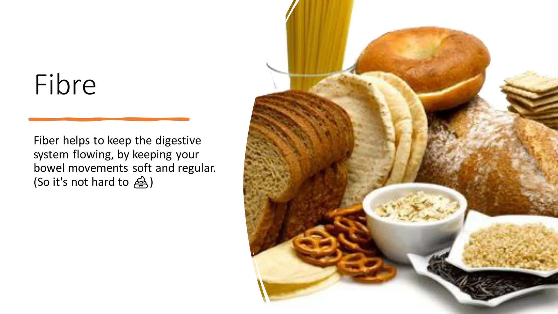 Food Groups
Sources: NHS, Healthline.com
V
18 What are the food groups ?
Carbohydrates
Fats
• Proteins
• Fibres
●
●
●
Vitamins
Minerals
• Wa