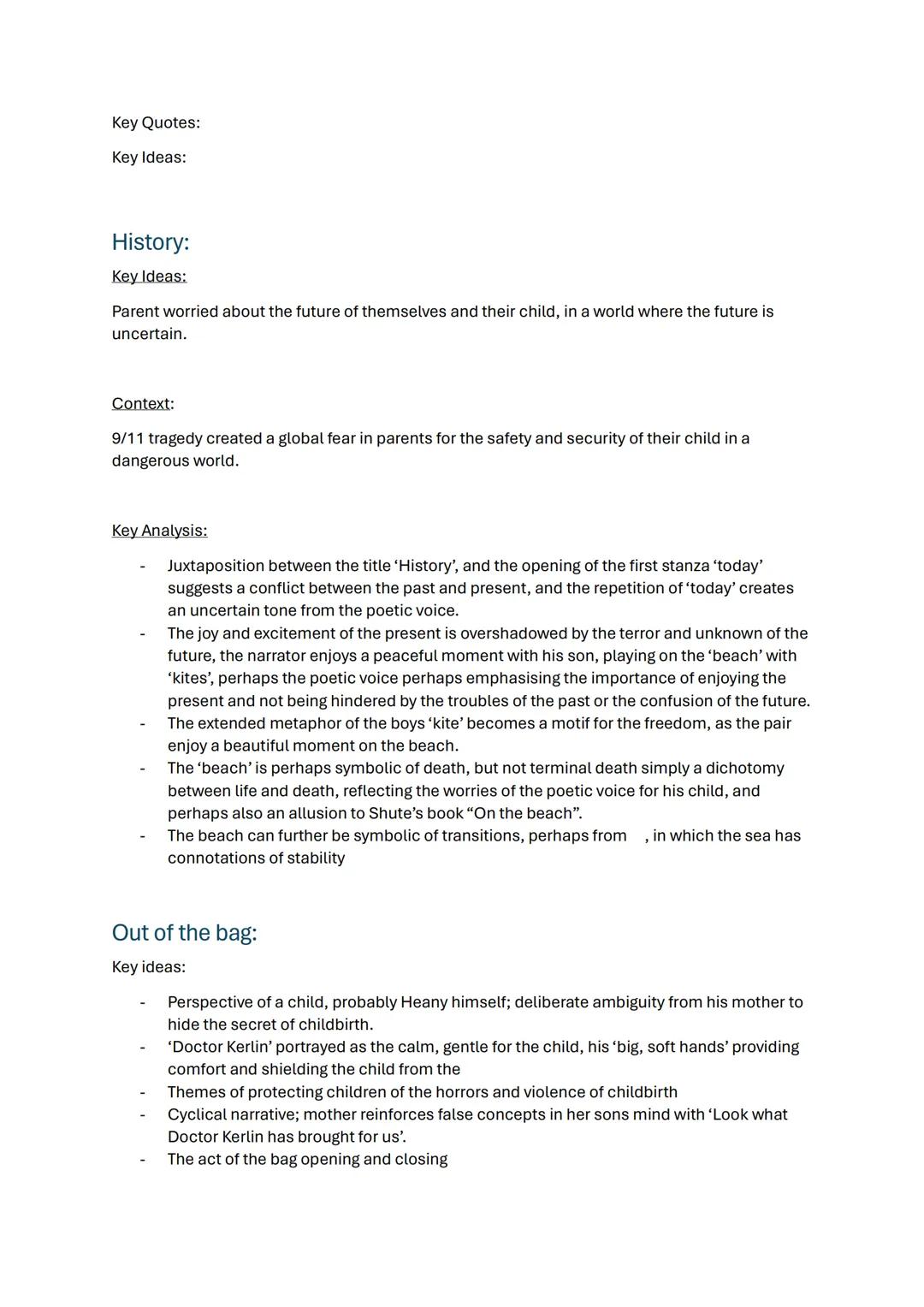 Poetry Anthology: Poems of the Decade 2002-2011
All poems:
Eat Me Patience Agbabi.
Chainsaw Versus the Pampas Grass Simon Armitage.
Material