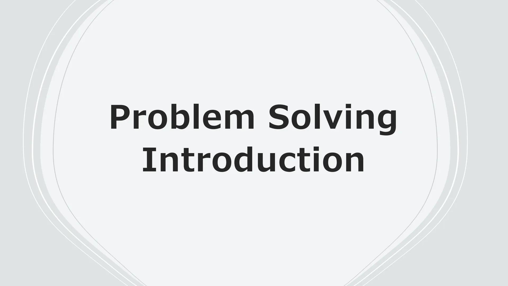 Problem Solving
Introduction Mathematical
Problems
Mathematical problems are worded
problems, which often give a scenario.
They use maths th