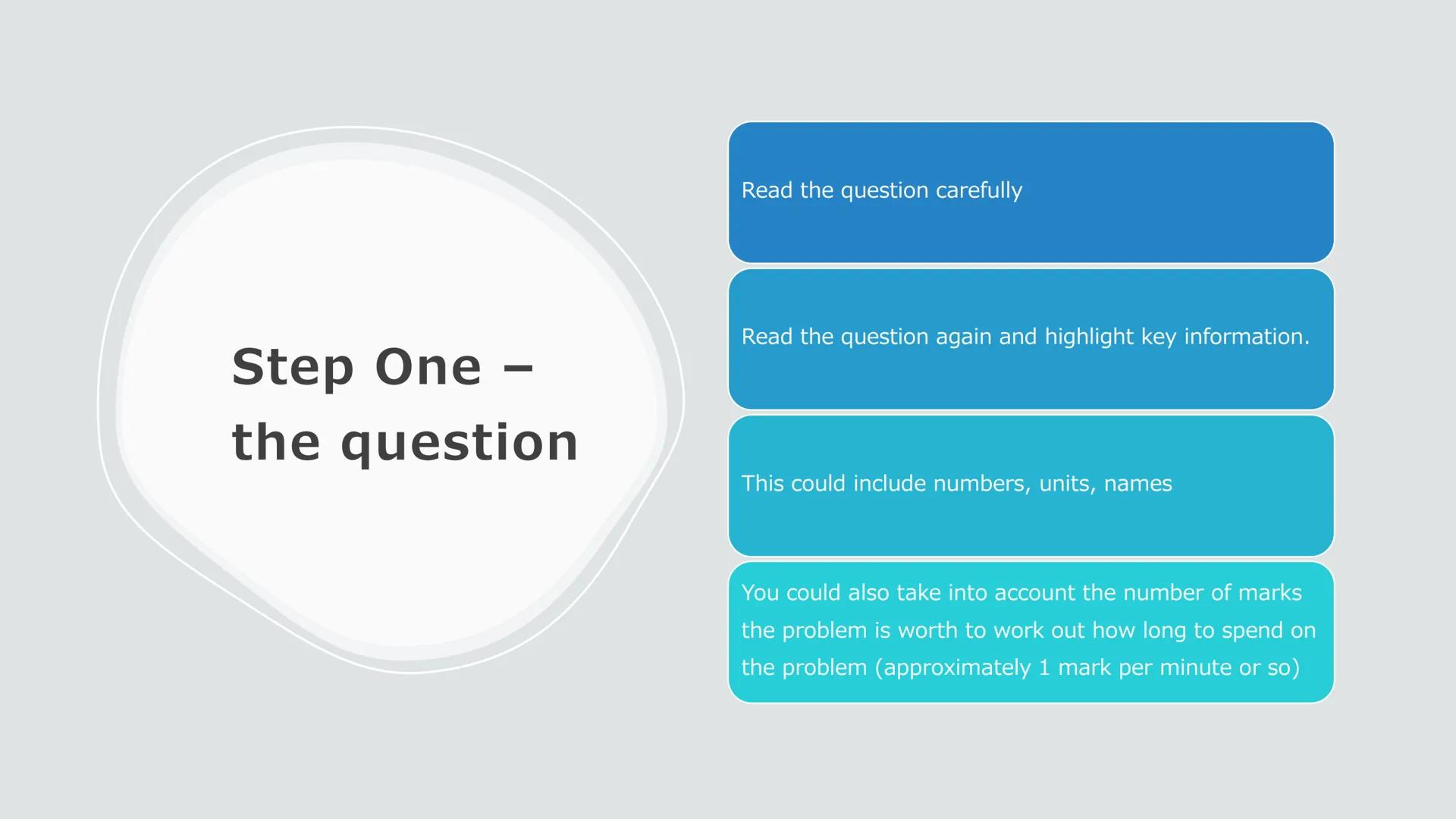 Problem Solving
Introduction Mathematical
Problems
Mathematical problems are worded
problems, which often give a scenario.
They use maths th