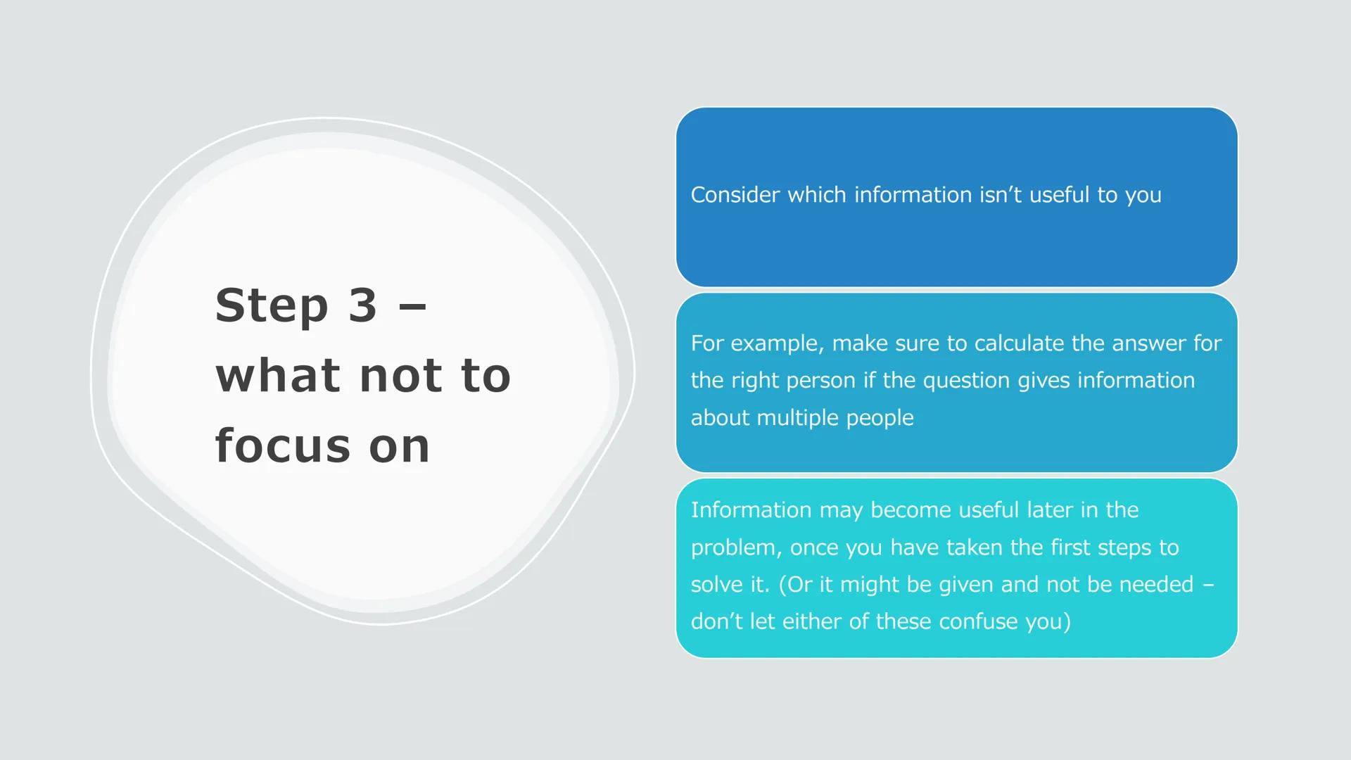 Problem Solving
Introduction Mathematical
Problems
Mathematical problems are worded
problems, which often give a scenario.
They use maths th