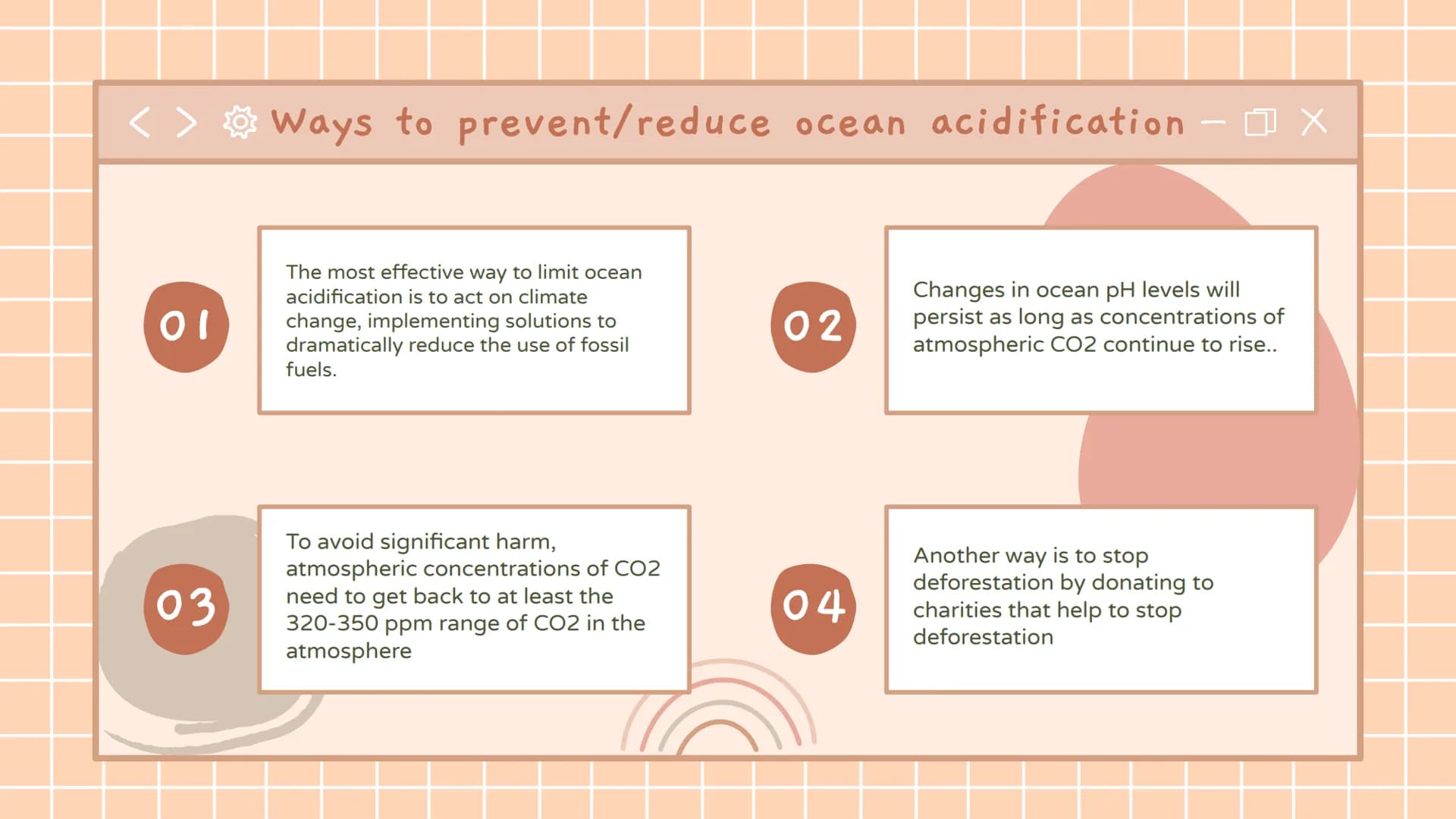 
<h2 id="whatcausesoceanacidification">What Causes Ocean Acidification</h2>
<p>Ocean acidification is primarily caused by the dissolving of 
